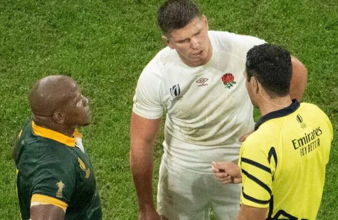 Explosive Allegations: England Star Shocks Rugby World Cup with Accusation of Racist Slur by Springbok