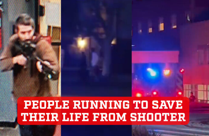 Terrifying Chaos Unleashed: Panicked Crowds Flee as Police Pursue Elusive Shooter