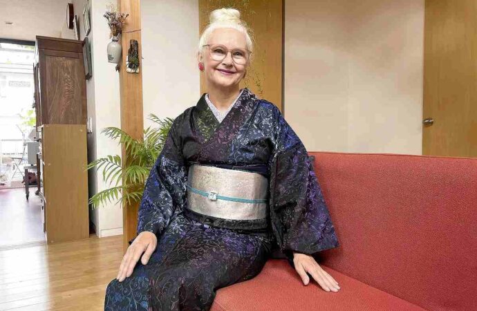 Tradition: British Kimono Buff Tailors Ancient Robe for Modern Lifestyle