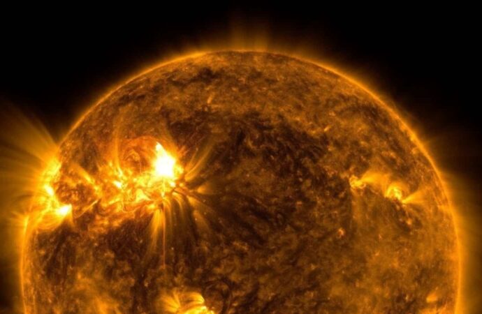 Solar Fury: Sunspot Erupts, Propelling Intense M2.5 Flares