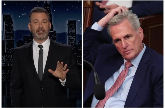 Jimmy Kimmel Unleashes Epic Roast on McCarthy, Debunks Democrats’ Role in Speaker Chaos