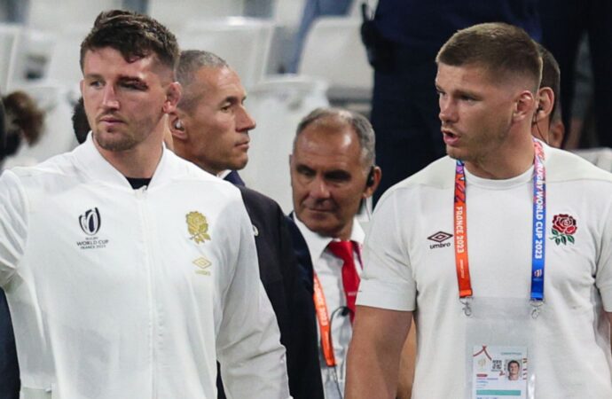 England Captain Owen Farrell Condemns Shocking Online Abuse Targeting Tom Curry Amid Racism Allegations