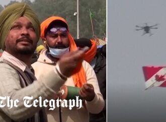 Indian farmers deploy kites to bring down tear gas drones in innovative protest tactic